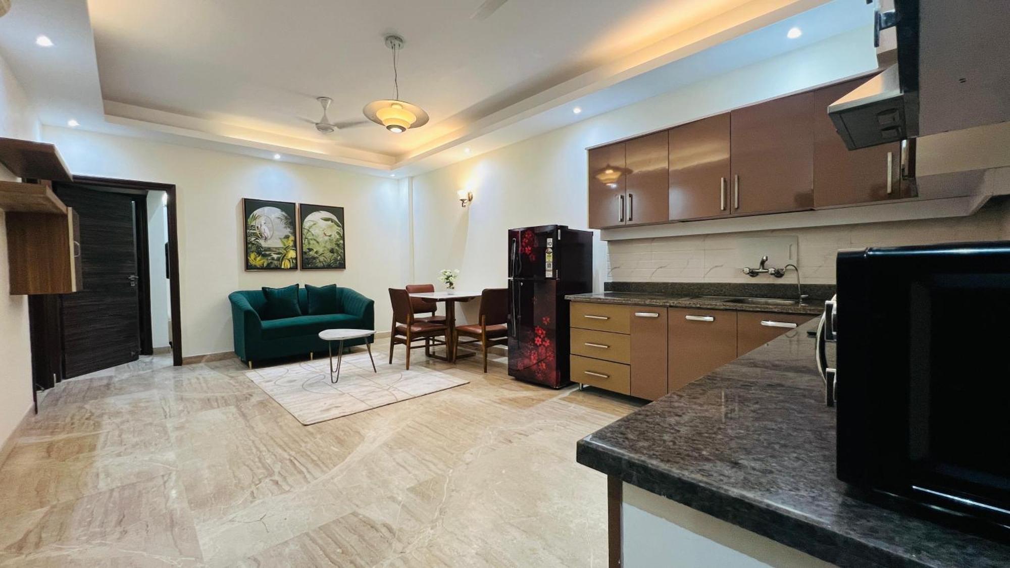 Olive Serviced Apartments - New Friends Colony Nova Deli Exterior foto