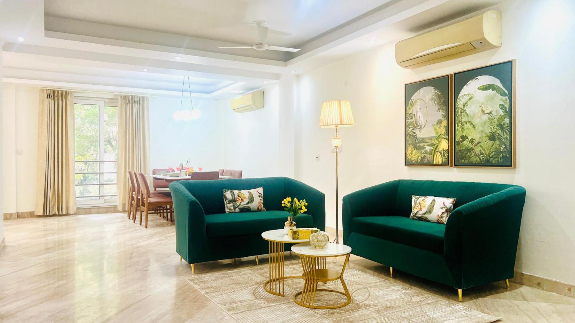 Olive Serviced Apartments - New Friends Colony Nova Deli Exterior foto