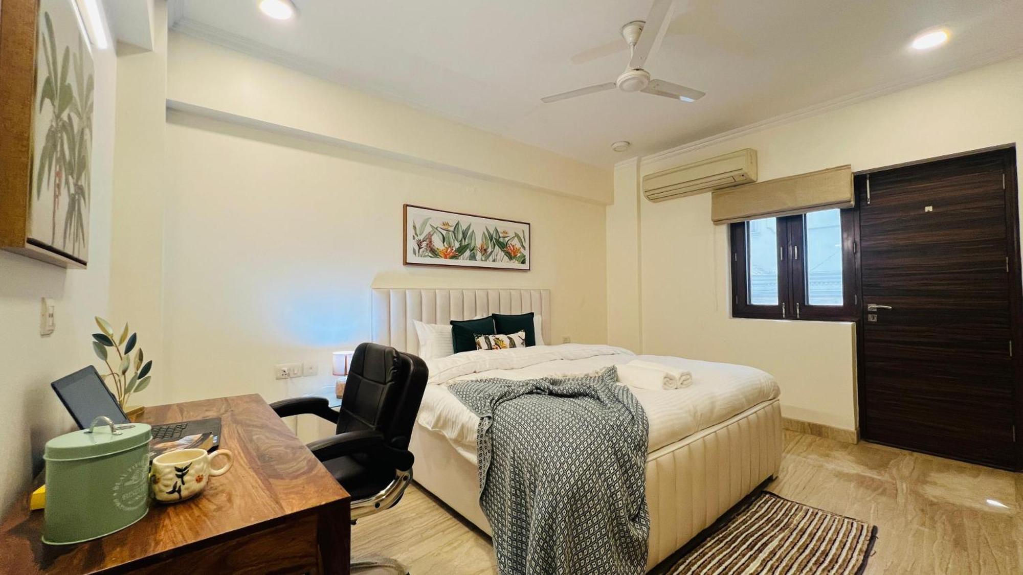 Olive Serviced Apartments - New Friends Colony Nova Deli Exterior foto
